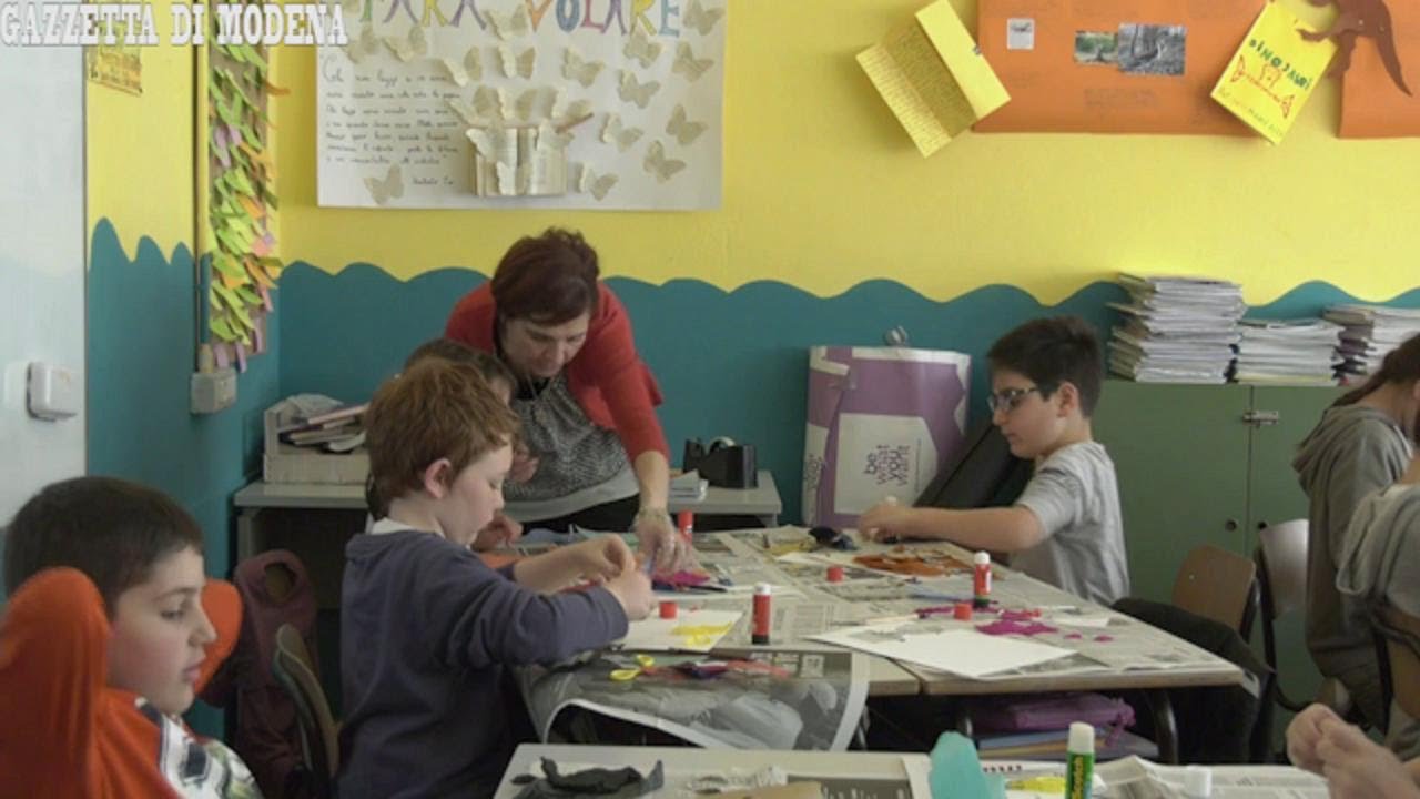Modena, scuole Leopardi un percorso per i bimbi ipovedenti