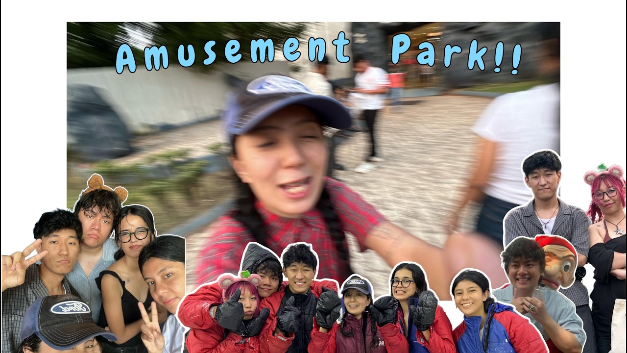 Ingsel and gang go to an AMUSEMENT PARK ft. Megha, Tashi, Nagacy, Jasmine, Saiko and Varsha