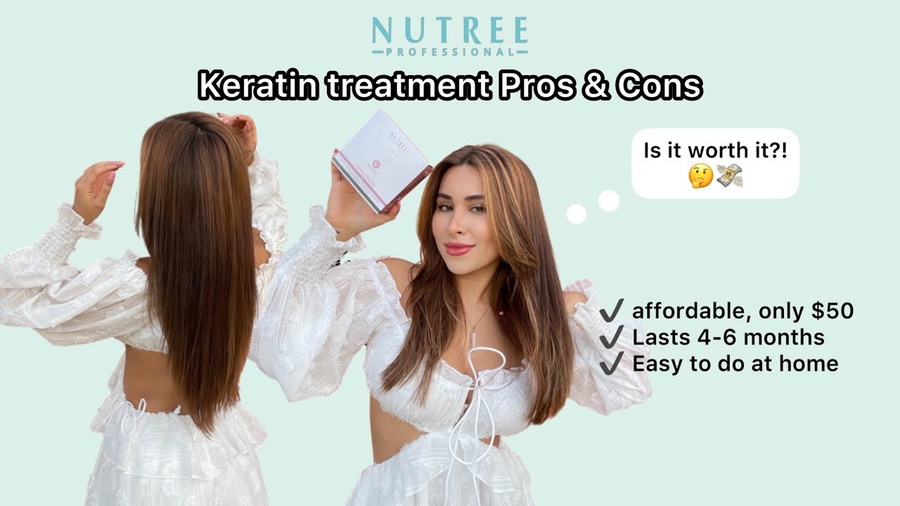 Nutree Keratin at home treatment - Pros & Cons | Amazonliss Keratin for straight and healthy hair