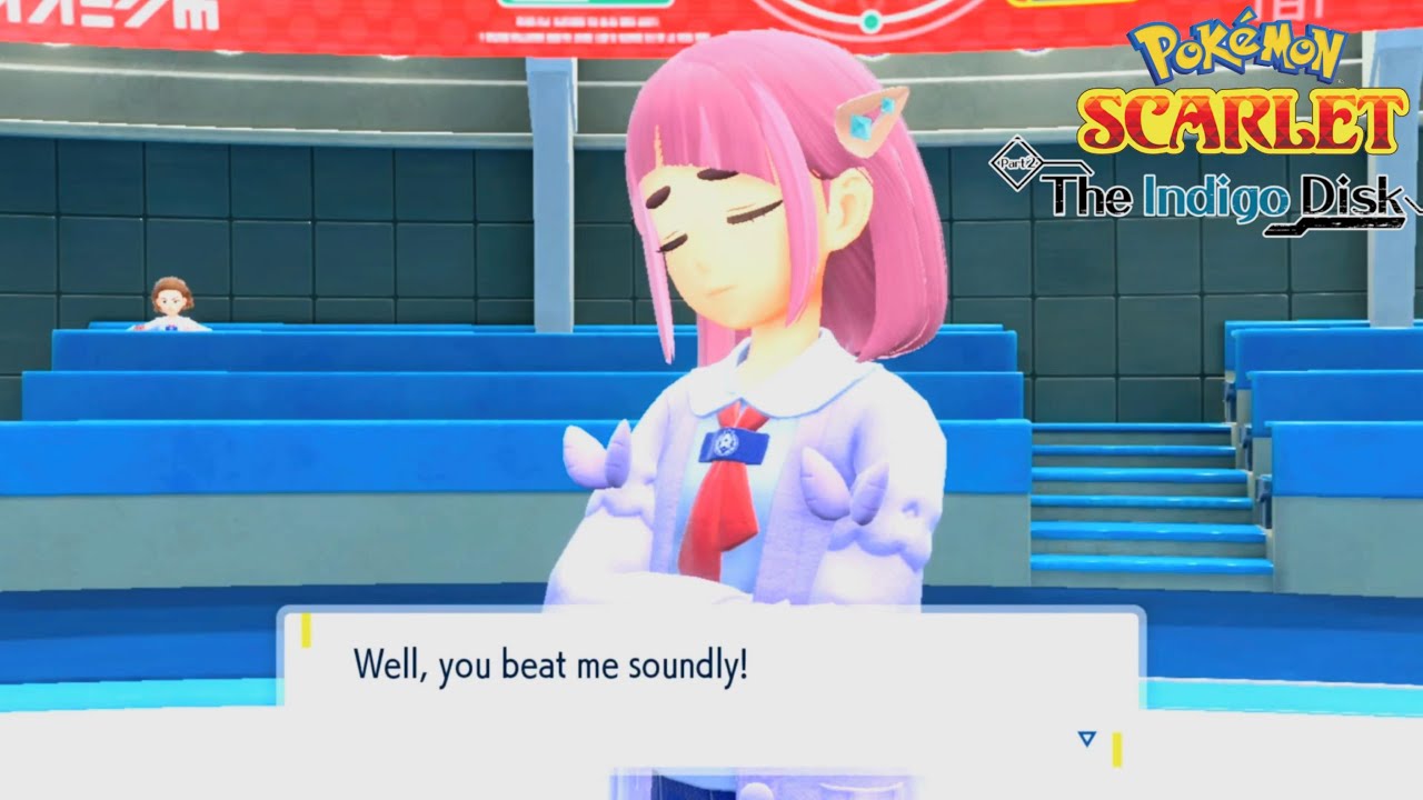 Pokémon Scarlet & Violet - Enter Blueberry Academy! First Battle Lacey, New Suit - Indigo Disk