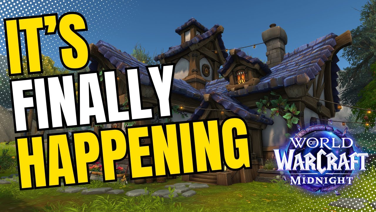 Build your own HOME in World of Warcraft Midnight | Player Housing is almost here