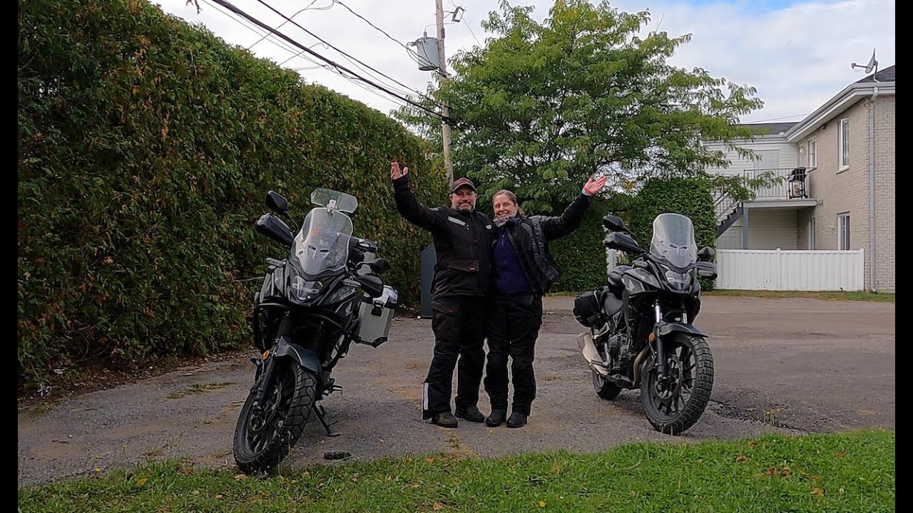 Gaspésie Motorcycle Adventure 2021 - Honda CB500x