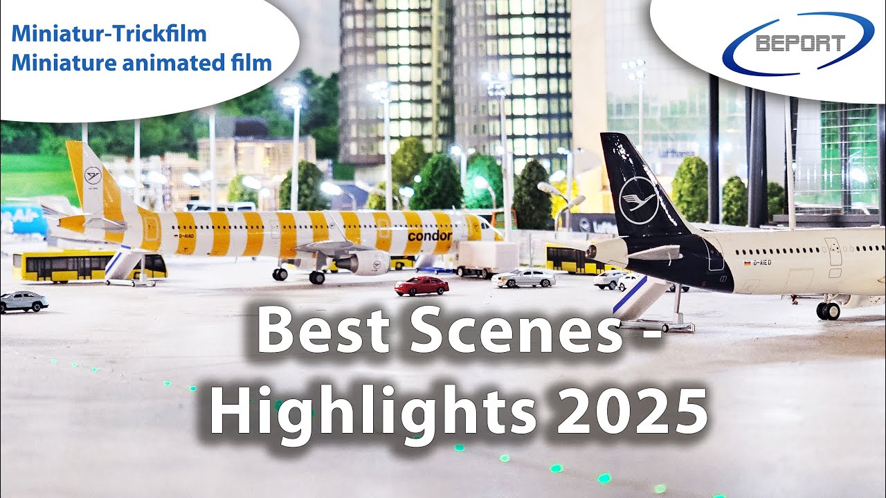 Miniature Airport Highlights 2025 – Best Scenes by Beport