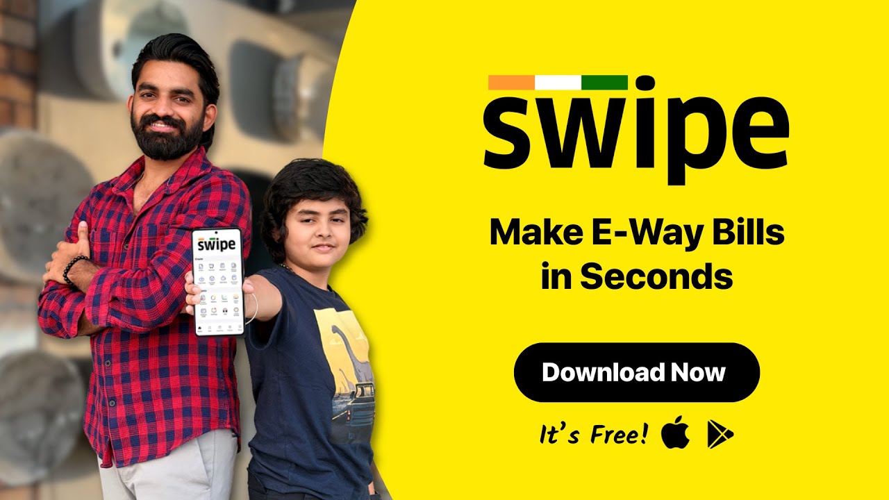 Make E-Way bills in seconds | Swipe Billing App | Hindi