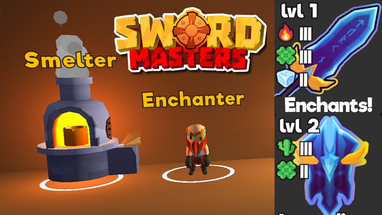 I got the NEW Enchantments! | SwordMasters.io