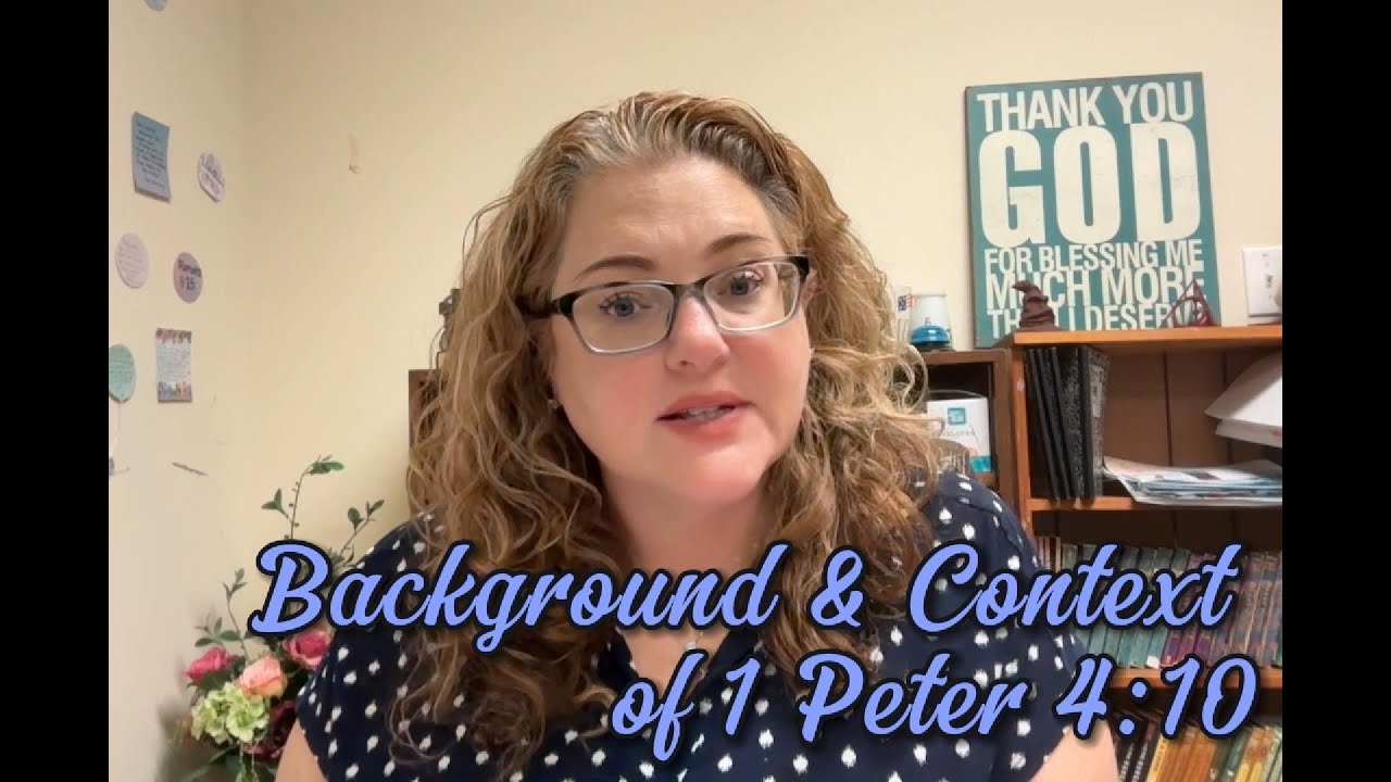 1 Peter 4:10; Day 1 (02/09/26)