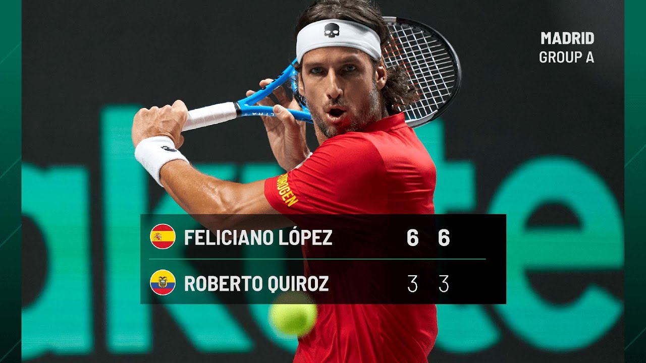 Feliciano López v Roberto Quiroz | SPAIN v ECUADOR | Group A Match 1