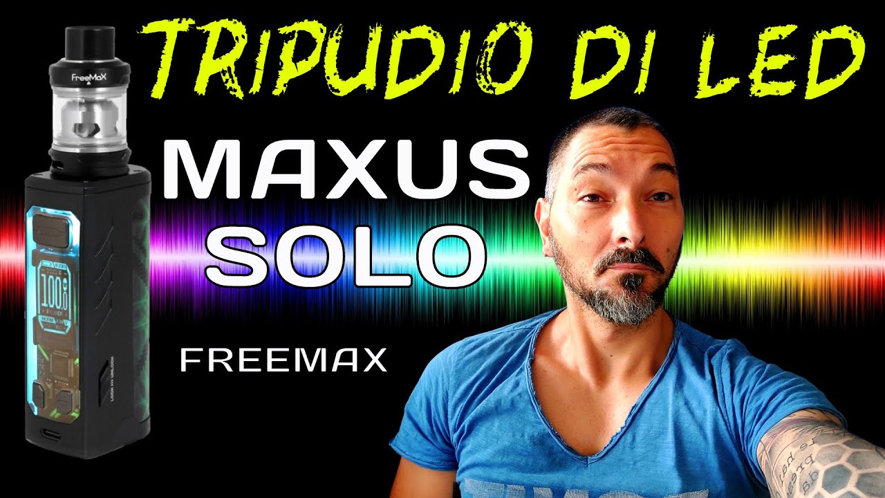 LED GRATIS per la MAXUS SOLO KIT 100W di Freemax