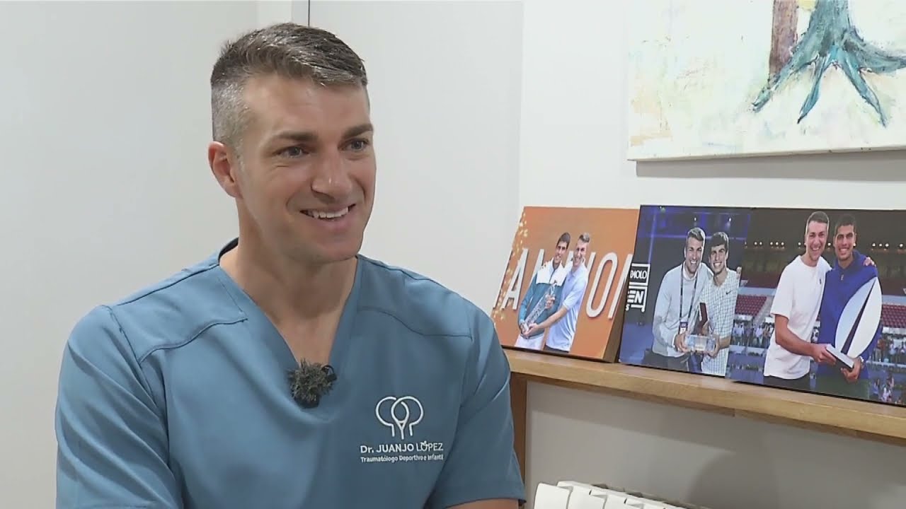 Entrevista Dr Juanjo López Carlos alcaraz tras Roland Garros