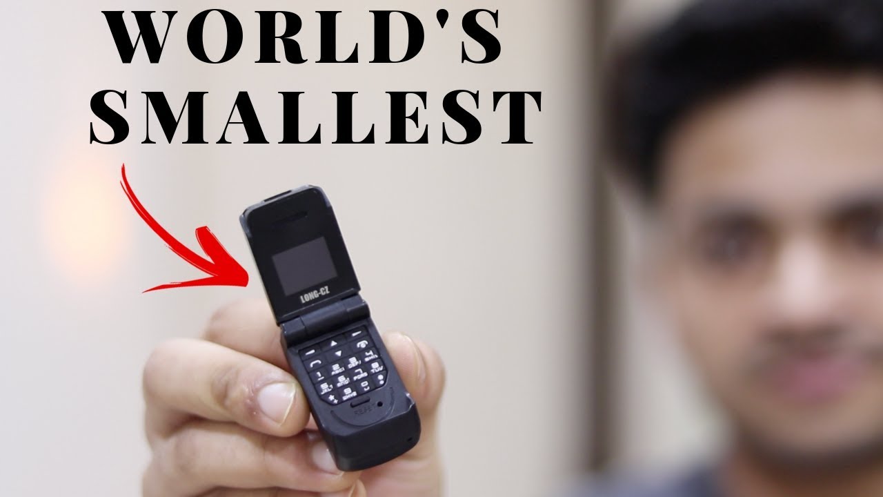 World's Smallest Phone | Unique Gadget | Tech Unboxing 🔥