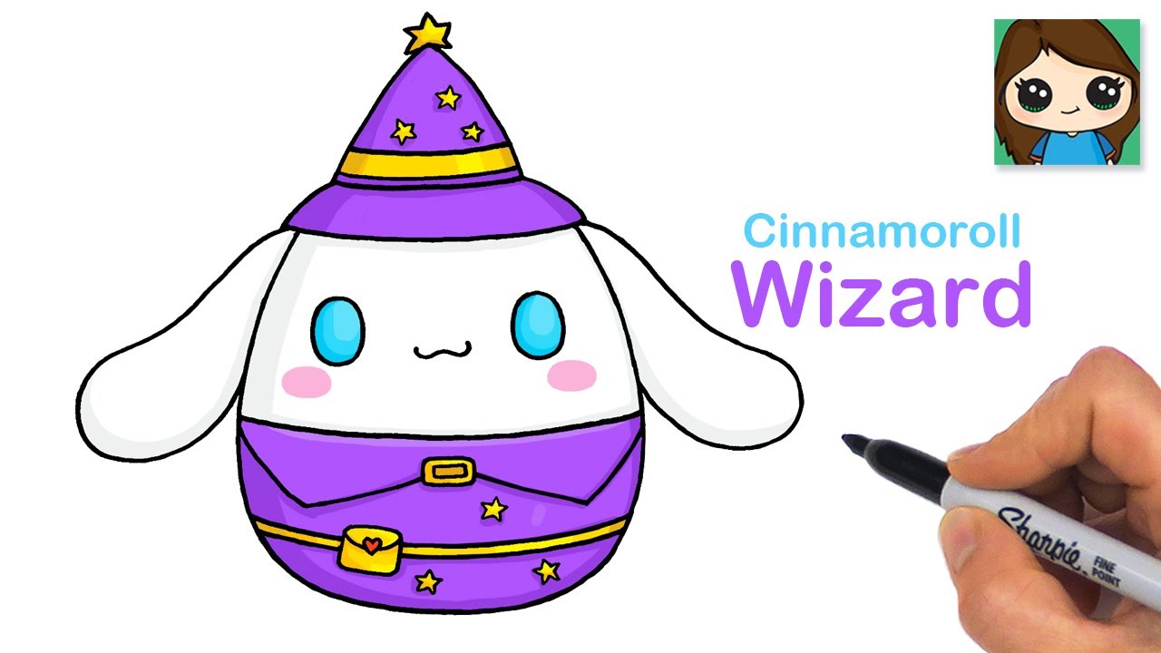 How to Draw Cinnamoroll Wizard 🪄Squishmallows