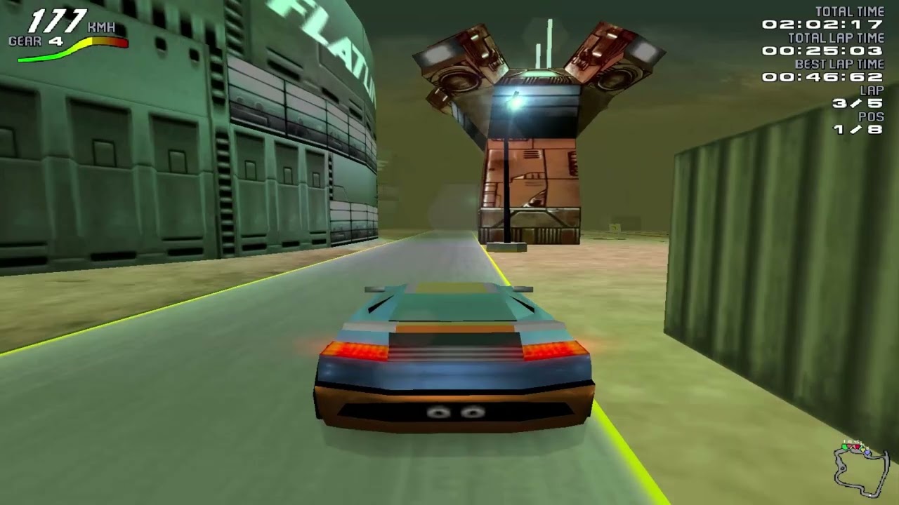 Motorhead Walkthrough #11 - Division 1 - Race 5 - Ruhr Stadt