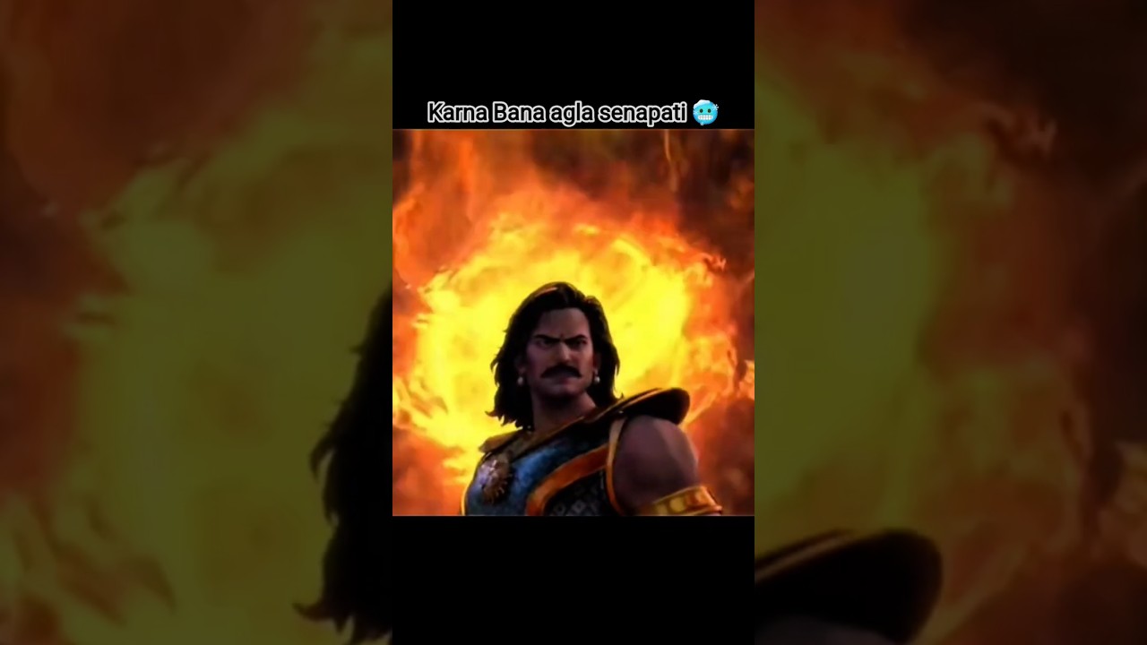 karna Bana agla senapati 🥶 mahabharat 