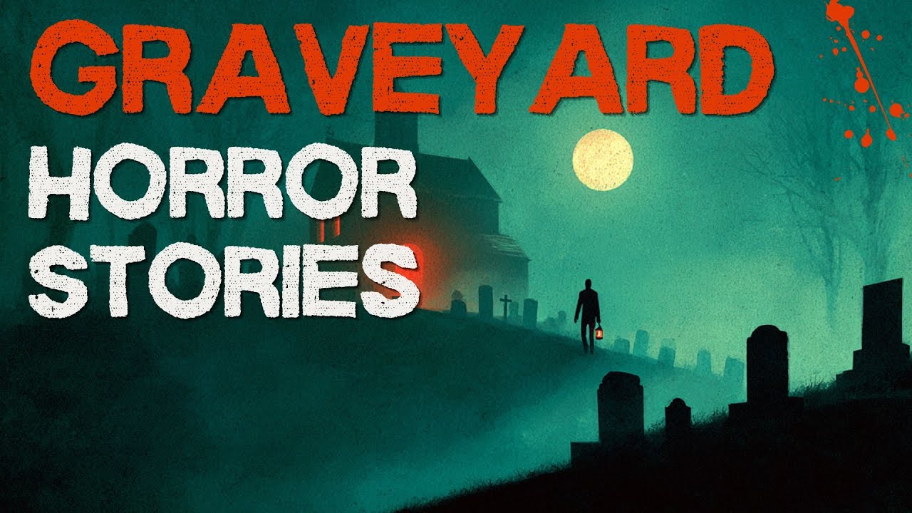 15 Scary True Graveyard Horror Stories - ⛔ No Mid Ads | Rain Sounds For Sleep