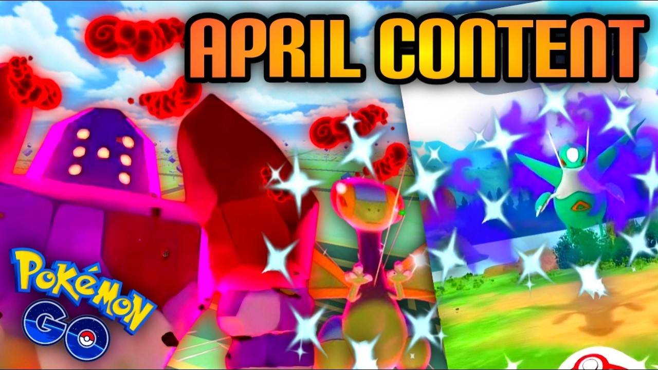 *APRIL EVENTS SHINY DYNAMAX REGIROCK & SHINY RIOLU HATCH DAY LEAKED* Pokemon GO news