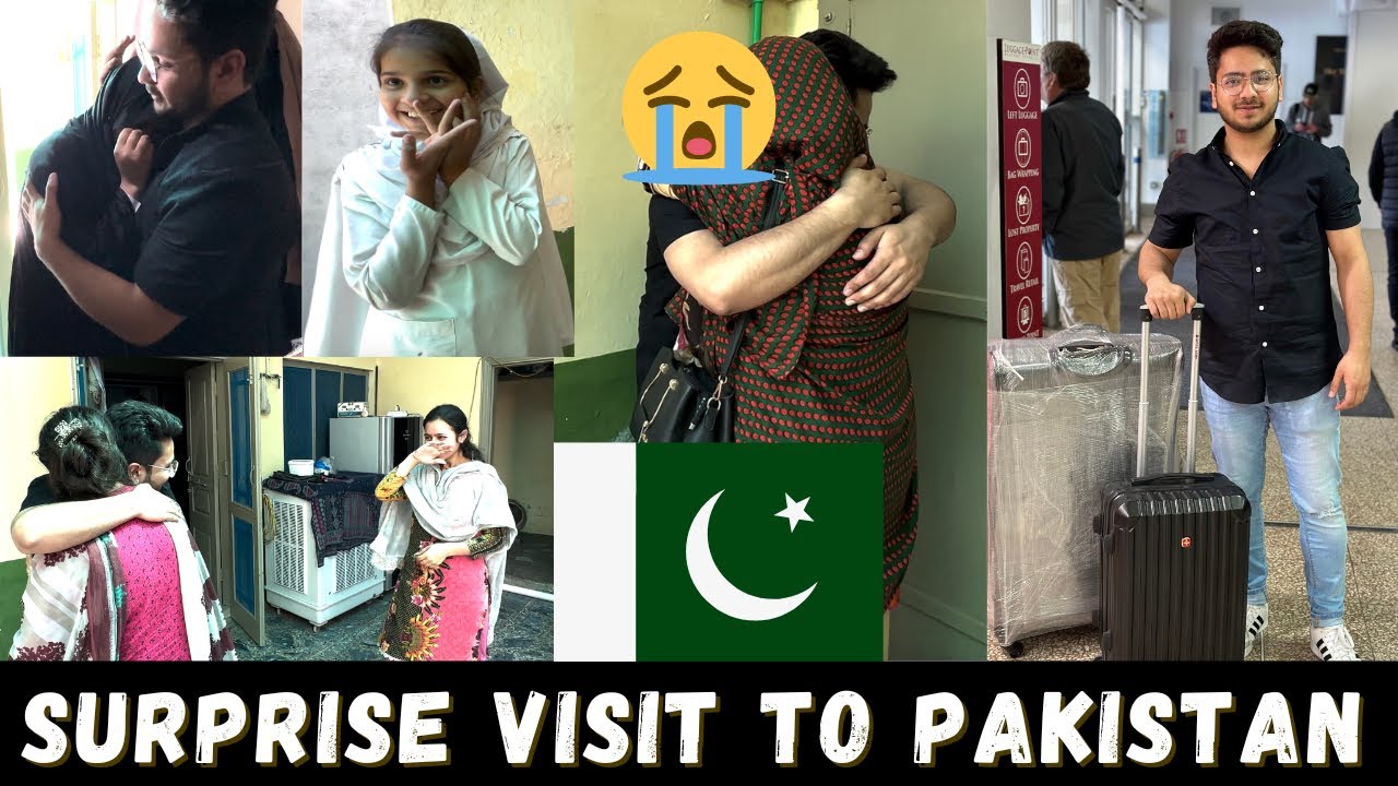 Surprise Visit To Pakistan 🇵🇰 After 1.5 Year 😍| UK 🇬🇧 To Pakistan #surprisevisit #studentvisa