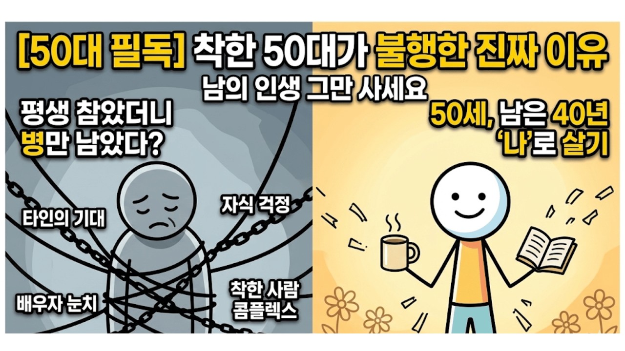 50대에 인간관계 80%를 정리했더니 벌어지는 일 (남의 인생 그만 사세요)