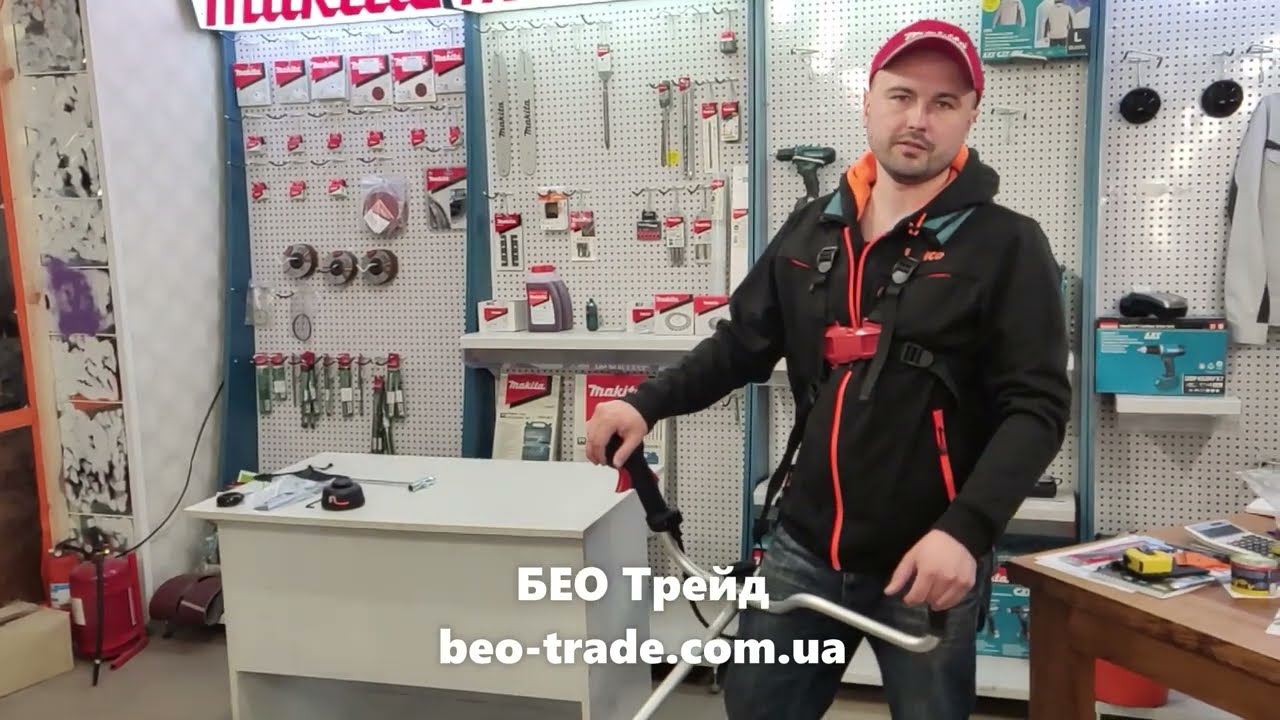 ✅ Потужна акумулятона мотокоса Makita UR006G на платформі XGT 40 В замінить бензиновий аналог