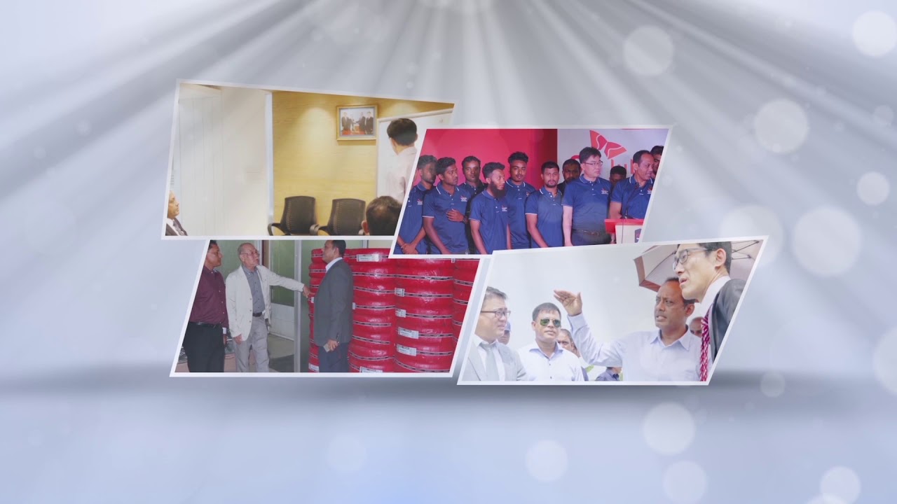 A Slideshow Animation for an International Company HNS GROUP