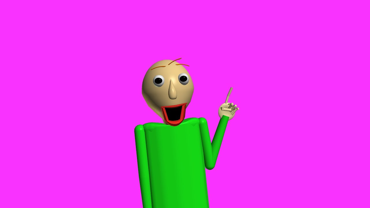 How to Make Baldi's Mouth Move in Anim8or