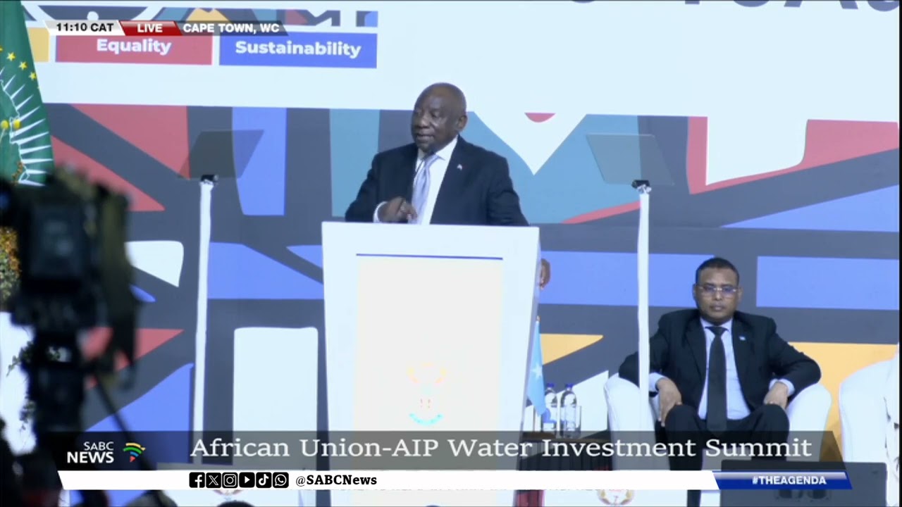 African Union-AIP Water Investment Summit | President Cyril Ramaphosa keynote address