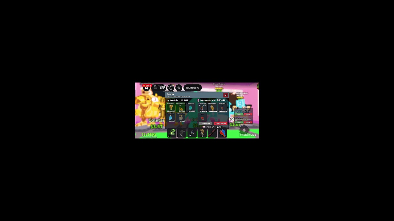 Gui Gamers ao vivo! (Roblox)