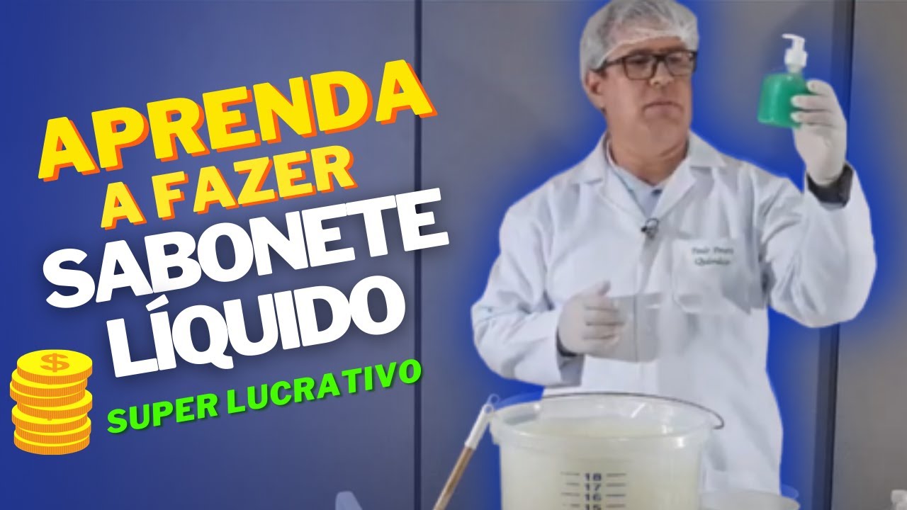 Como Fazer Sabonete Líquido Sem Sal - Modo Passo a Passo Simples e Profissional