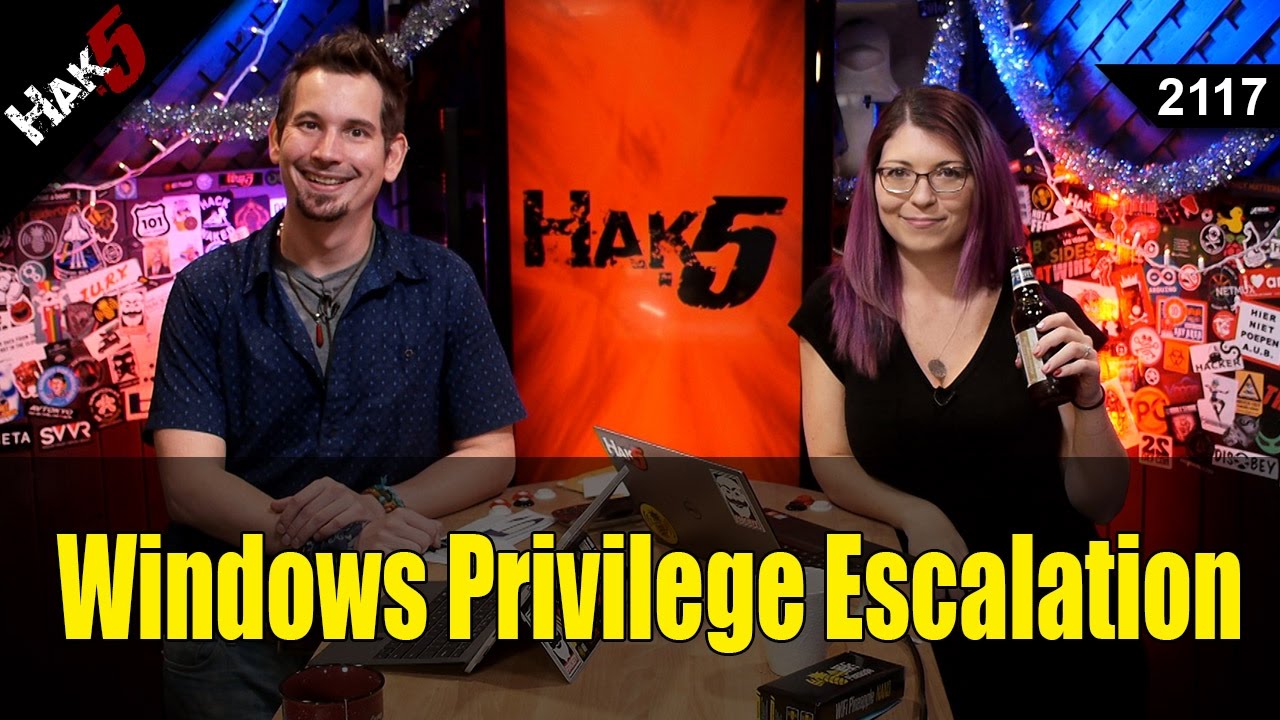 Escalating Privileges in Windows & Staged Reverse Shells - Hak5 2117