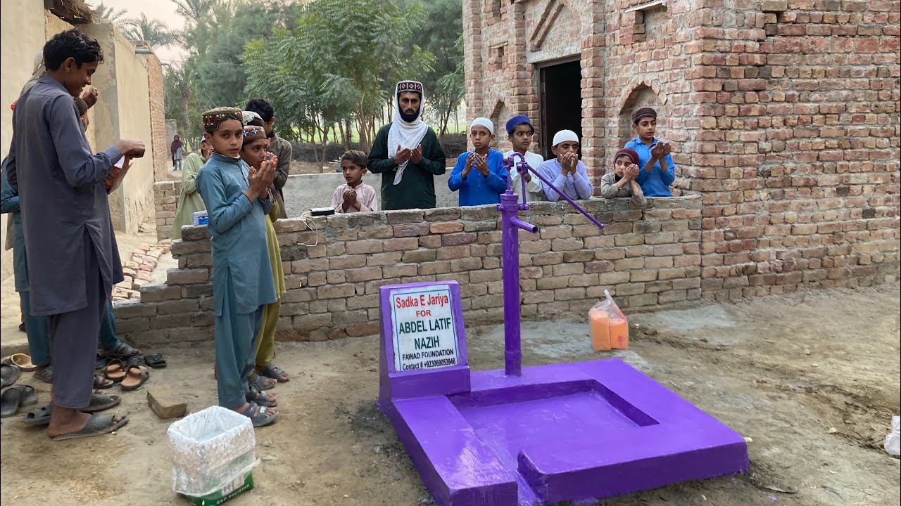 MashaAllah Masjid ki yeh zrorat bhi pori ho gai#fawadfoundation @FawadFoundation1 