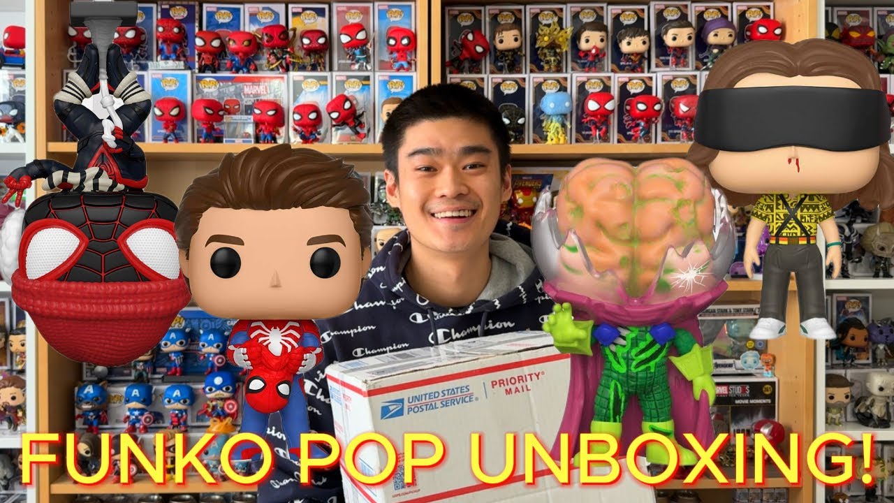 Unboxing 5 NEW FUNKO POPS for the Collection! (Marvel + Stranger Things)