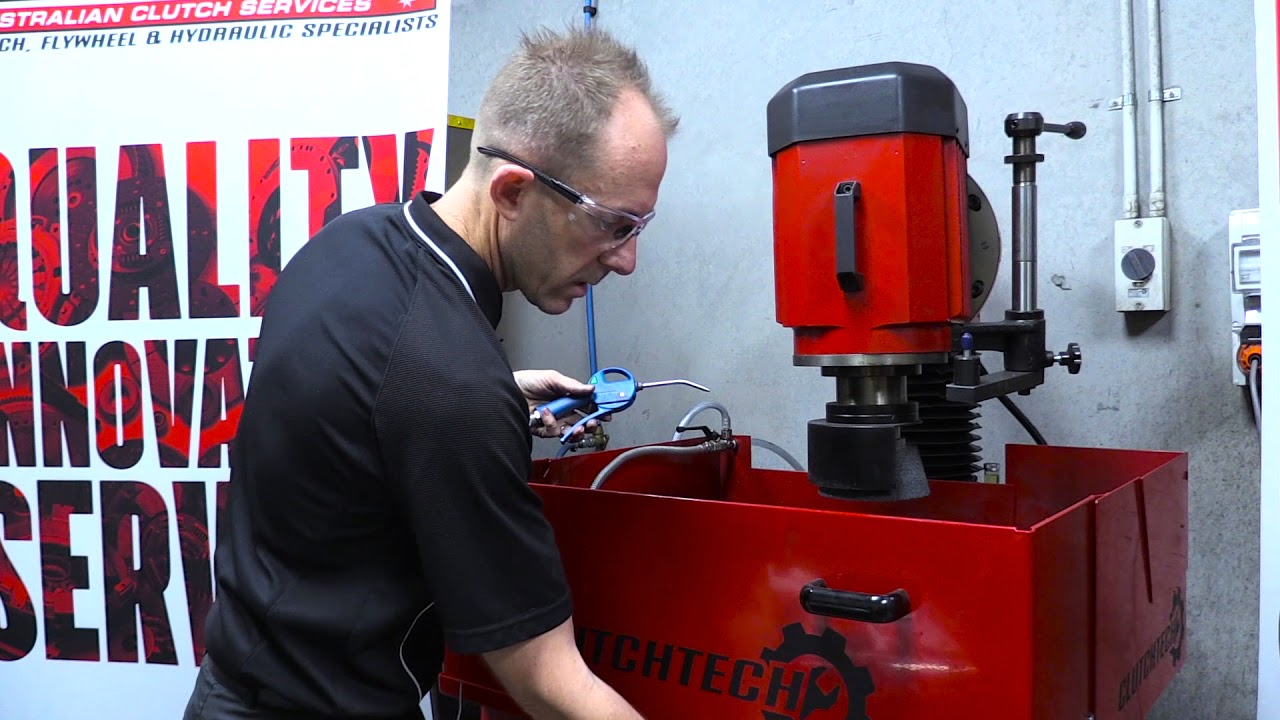 CLUTCH TECH: Flywheel Grinder Tutorial