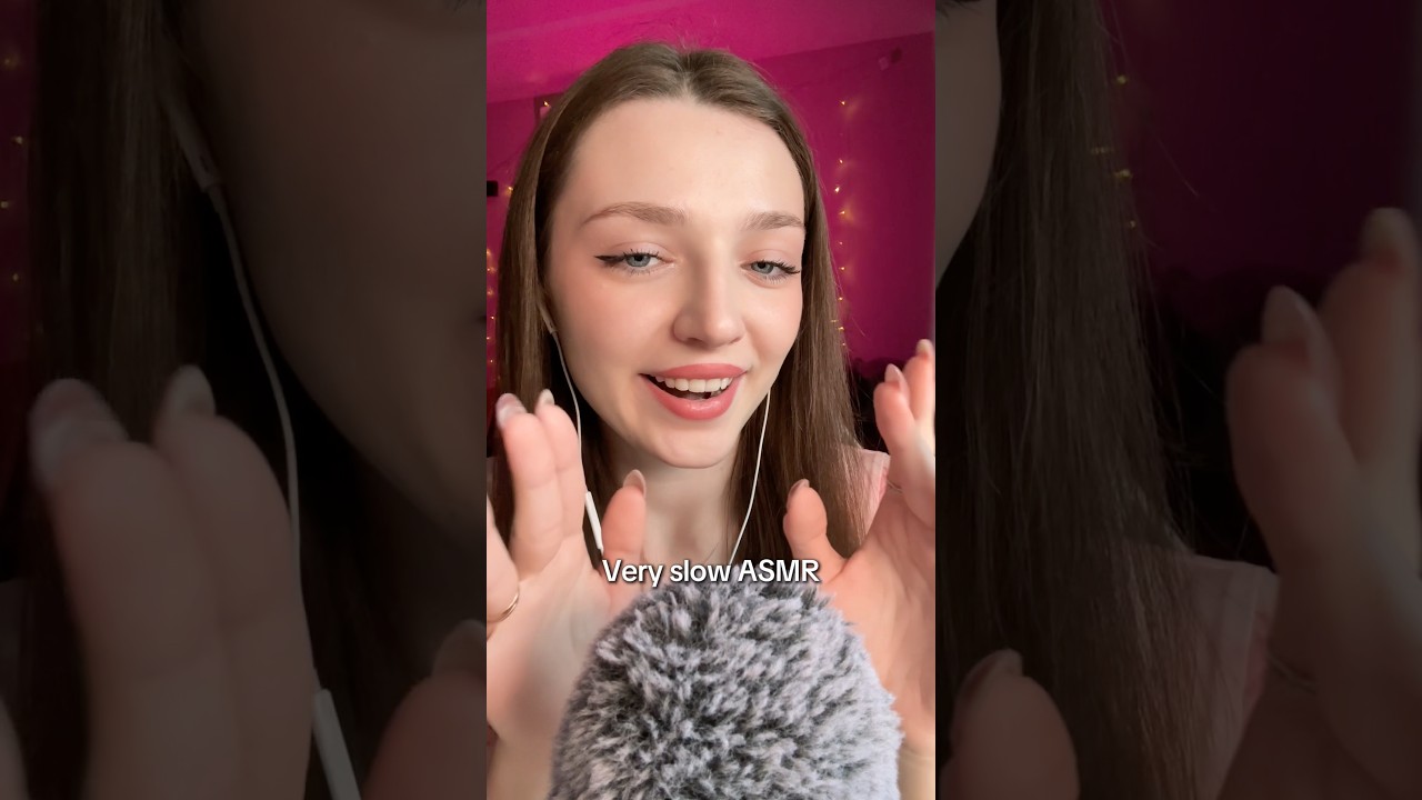Very slow ASMR #asmr #asmrsounds #asmrrelax #asmrtingles #asmrwhispers #asmrsleep #relax #tingles