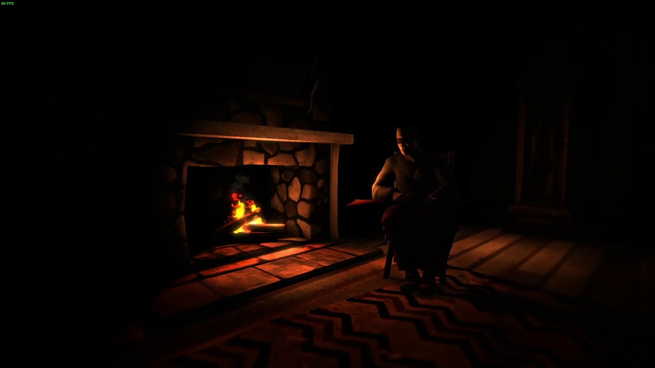 The Long Dark - Grey Mother's Cabin Ambient Sounds - 1 HOUR