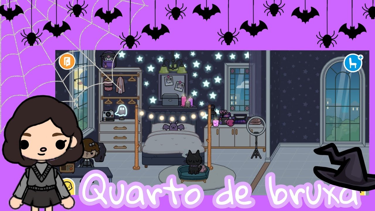 Quarto de bruxa 🧙&zwj;♀️🧹