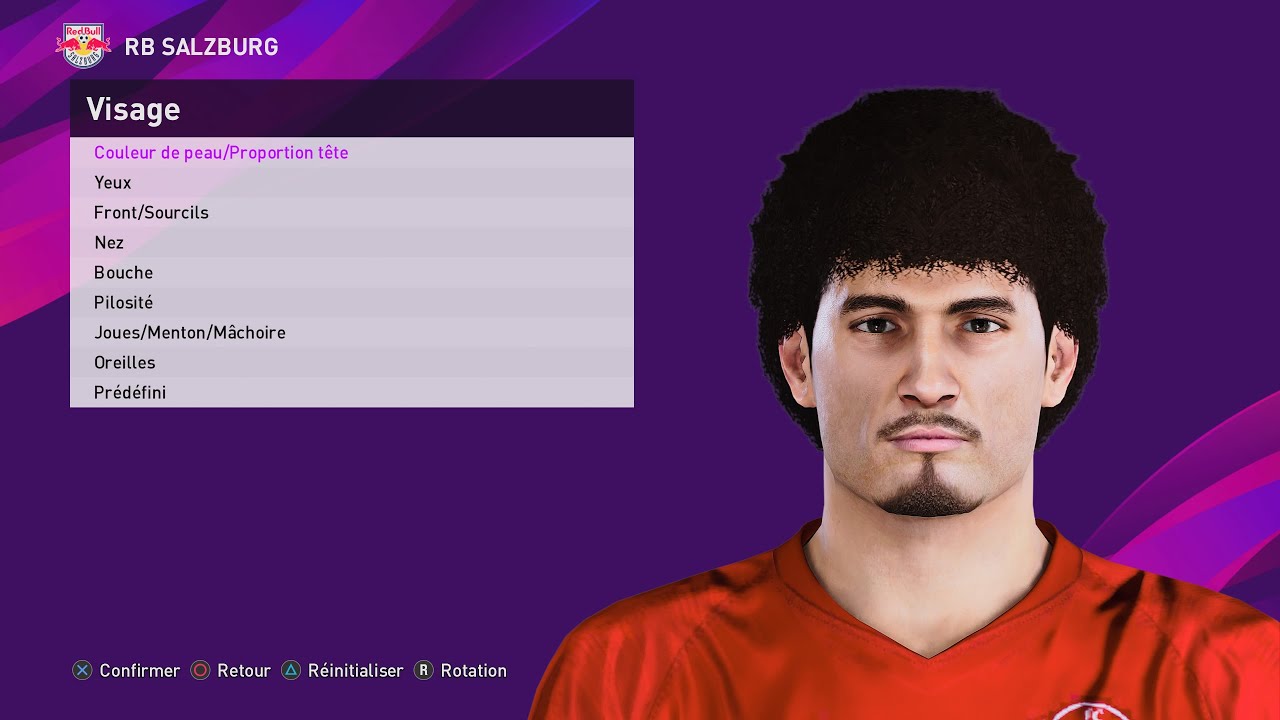 [PES 2020] RB SALZBURG players face & hair