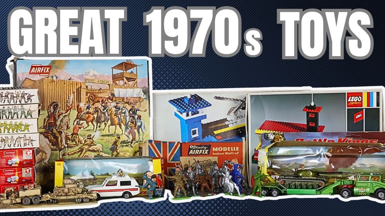 Another 1970s Vintage Toy Haul. Airfix, Matchbox, Corgi and Lego!!