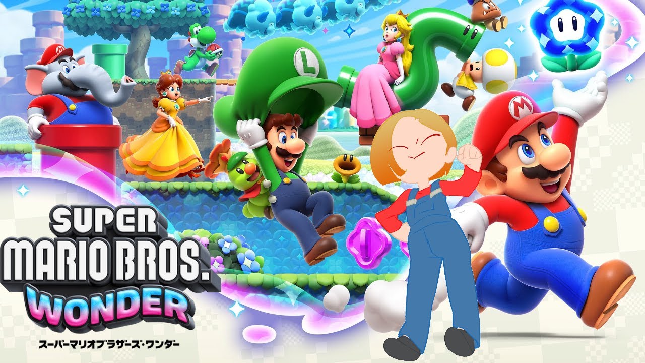 【スーパーマリオブラザーズ ワンダー】へっぽこマリオプレイ！！