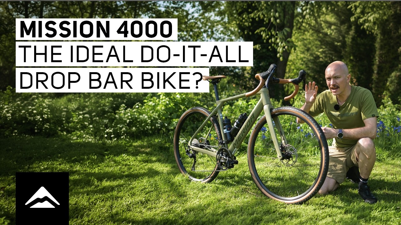 The MERIDA MISSION 4000: The only drop bar bike you need? | Carbon framed gravel racer & road rider