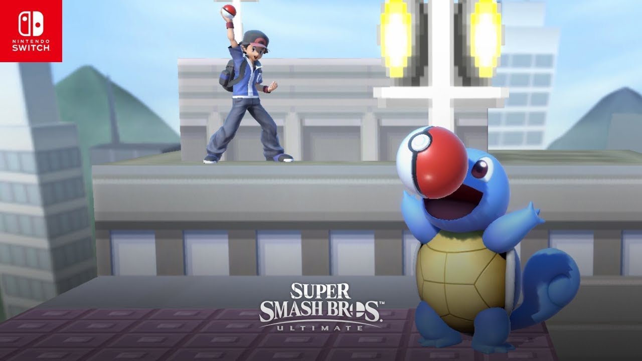 Super Smash Bros. Ultimate - All Pokeball Pokemons In Classic N64 Stage