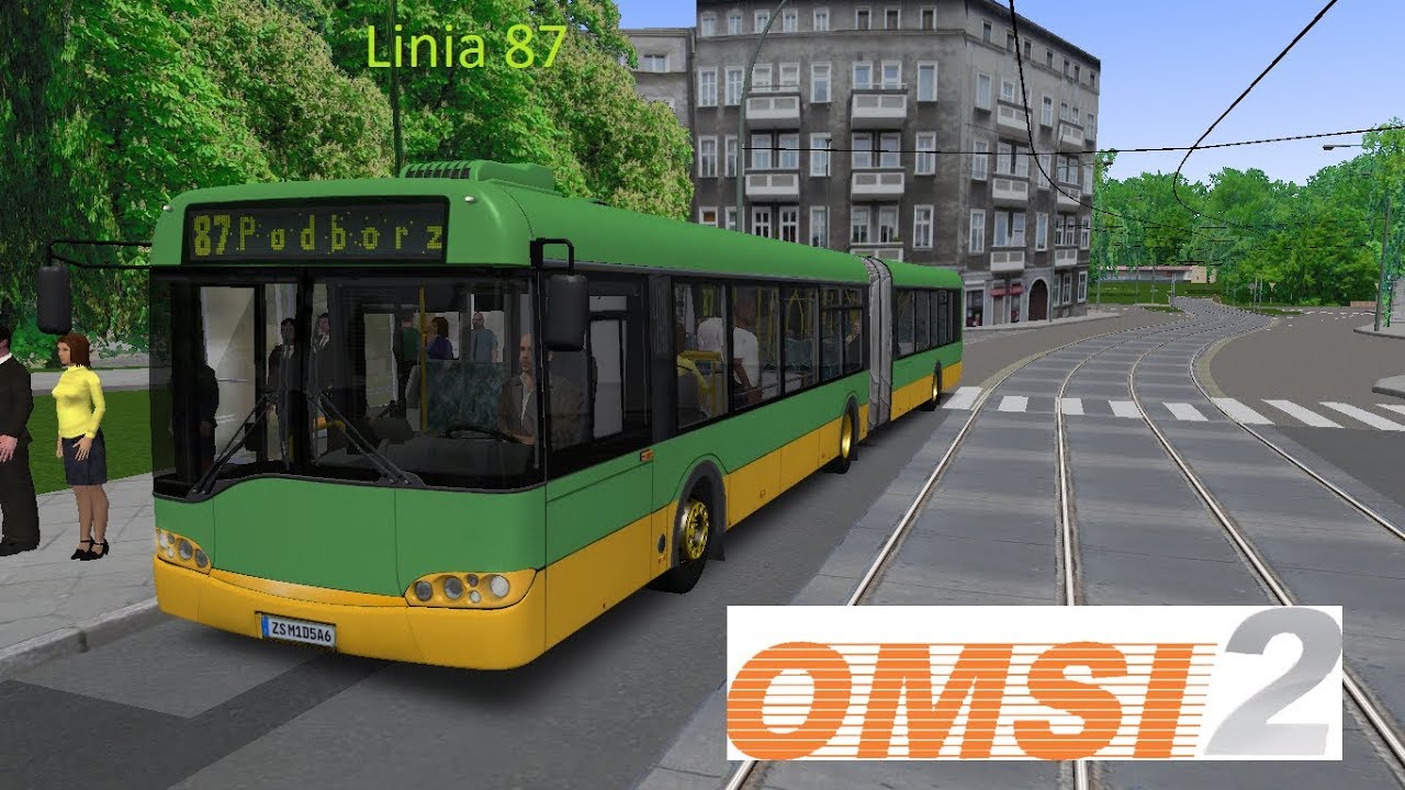 OMSI 2 Fiktiv Szczecin Linia 87 Solaris Urbino 18 II