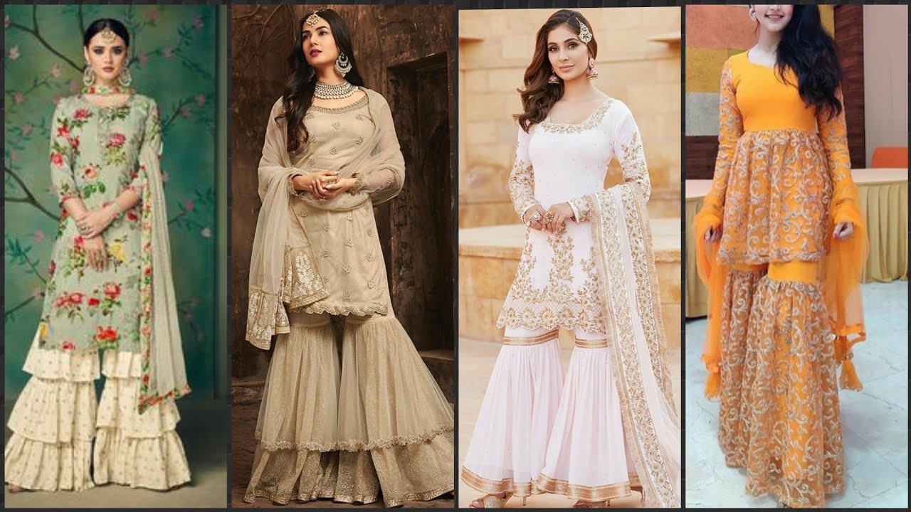 Top 100+ Garara Style 2021 | Sharara Dress Designs In 2021