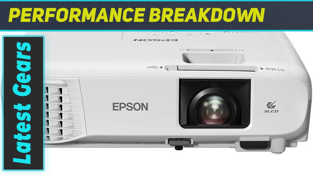 Epson PowerLite W39 LCD Projector: Unveiling High-Quality Projection Experience