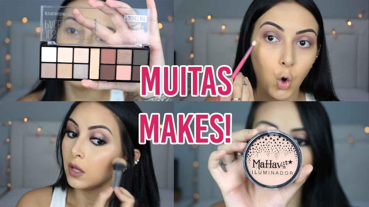 TESTANDO MAQUIAGENS BARATINHAS #6