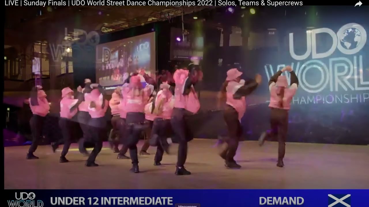 Maja with Dejavu Dance Crew.  This performance got them second at the Worlds!!