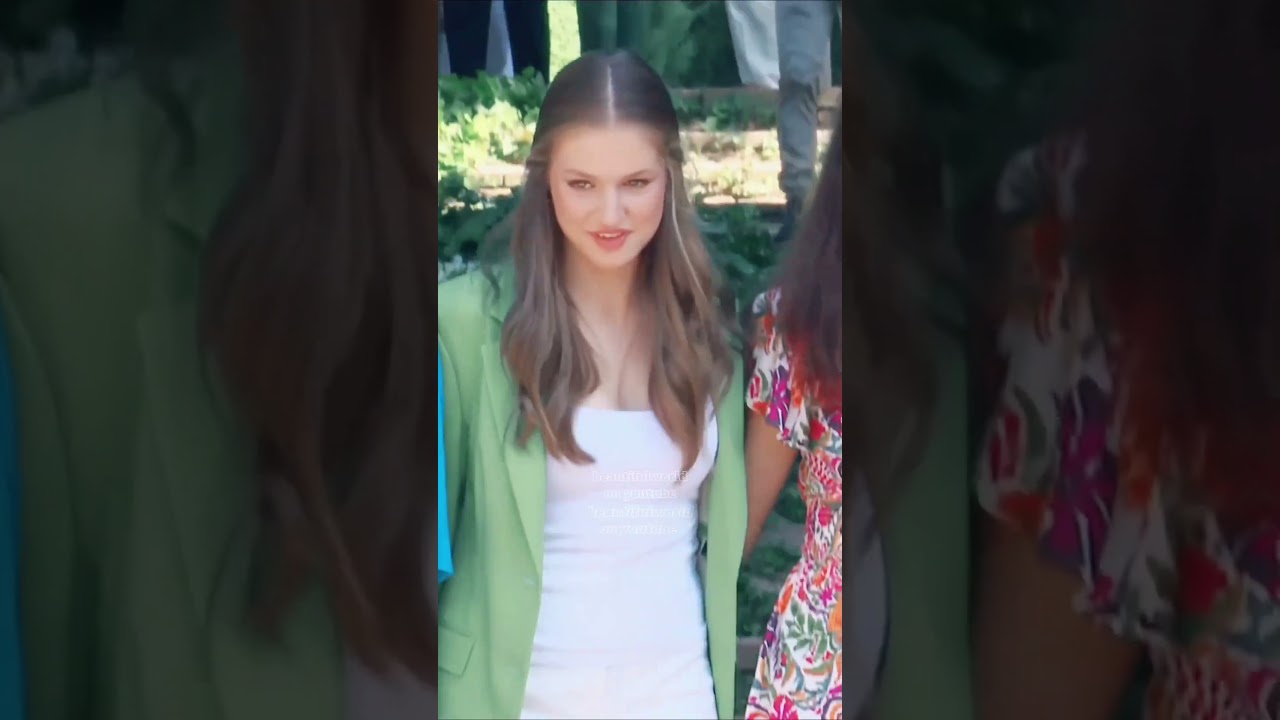 Princess Leonor at 2024 was the strongest and most beautiful #princessleonor #princessleonorofspain