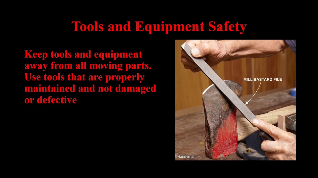 Shop Safety Presentation