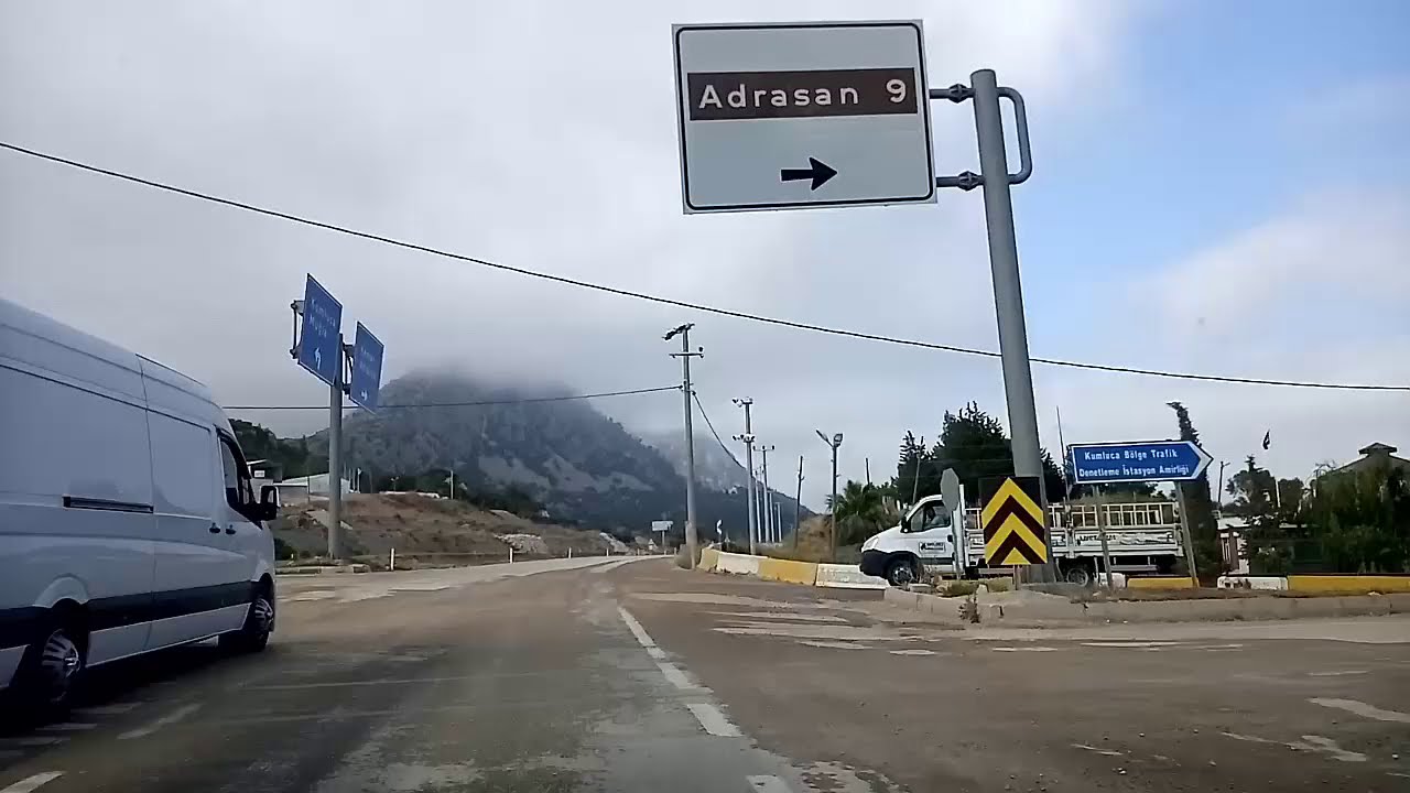 Finike Kemer Antalya istikameti yol manzaraları(12.06.2020)