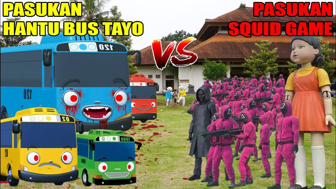 PUIWASOUKIWAN BUS TAYOI VS PUIWASOUKIAN SQUID GUWAME?!