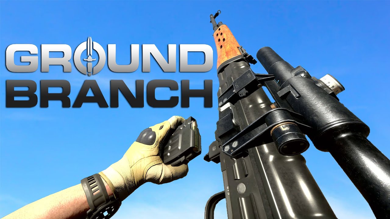 GROUND BRANCH - All Weapons Showcase | 4K |