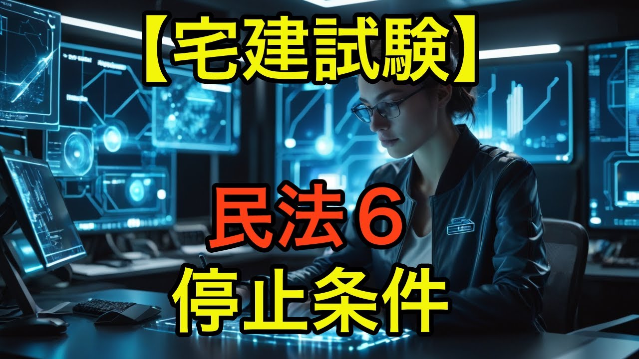 【宅建試験】民法６「停止条件・解除条件」